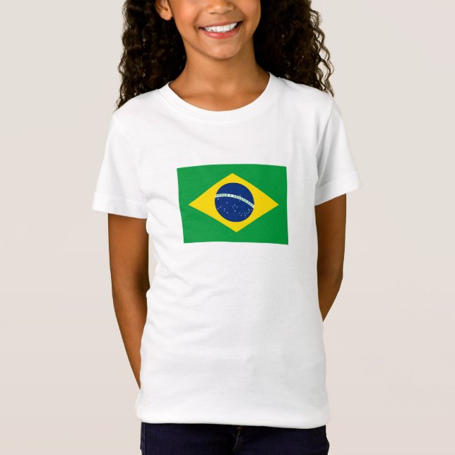 Camiseta Bandeira do Brasil Patriótico (Frente)