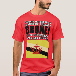 Camiseta Bandeira do Brunei