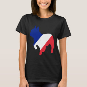 Camiseta Bandeira do Buldogue Francês