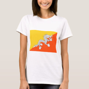 Camiseta Bandeira do Butão