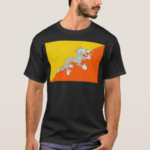 Camiseta Bandeira do Butão