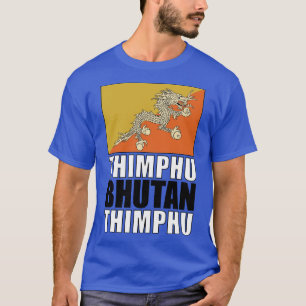 Camiseta Bandeira do Butão