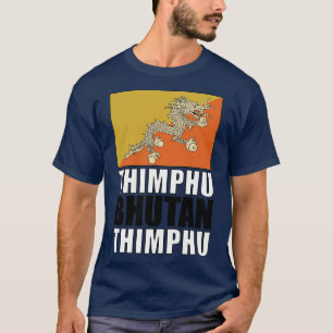Camiseta Bandeira do Butão