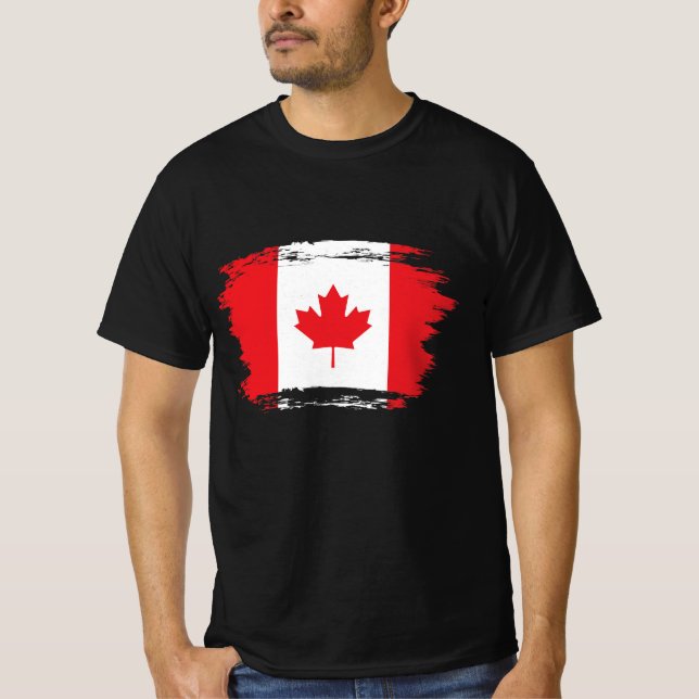Camiseta Bandeira do Canadá (Frente)