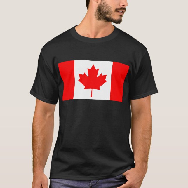Camiseta Bandeira do Canadá (Frente)