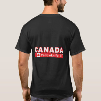 Camiseta Bandeira Do Canadá E Territórios Do Noroeste Cidad