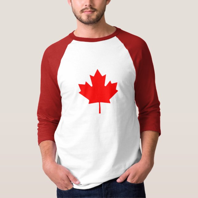 Camiseta Bandeira do Canadá T-Shirt (Frente)