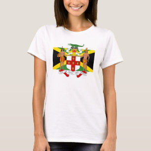 Camiseta Bandeira do Casaco da Jamaica