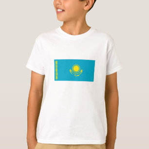 Camiseta Bandeira do Cazaquistão