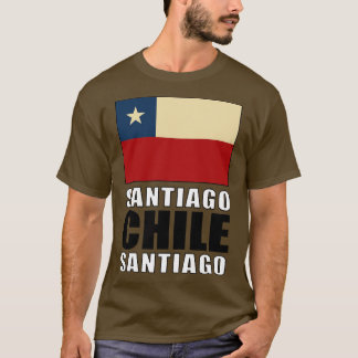 Camiseta Bandeira do Chile