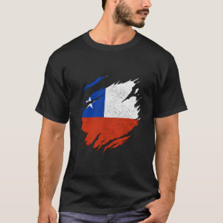 Camiseta Bandeira do Chile Orgulho Chileno Chile