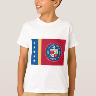 Camiseta Bandeira do Condado de Maricopa (Arizona)