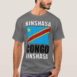 Camiseta Bandeira do Congo