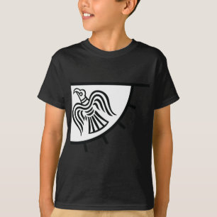 Camiseta Bandeira do corvo (bandeira de Viking)