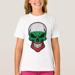 Camiseta Bandeira do Crânio da Bulgária