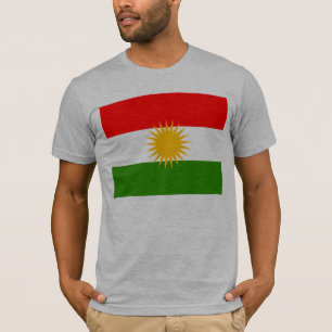 Camiseta Bandeira do Curdistão