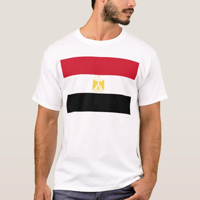 Camiseta Bandeira do Egito (Frente)