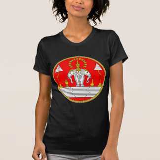 CAMISETA BANDEIRA DO ELEFANTE PRINCIPAL DE LAOS TRÊS