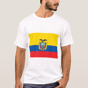 Camiseta Bandeira do Equador