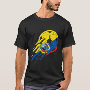 Camiseta Bandeira do Equador Fã de Futebol Equatoriano Home