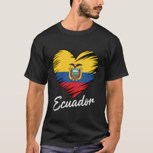 Camiseta Bandeira do Equador Raízes Equatorianas 7