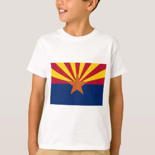 Camiseta Bandeira do estado da arizona