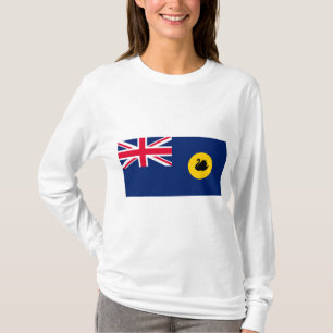 Camiseta Bandeira do Estado da Austrália Ocidental
