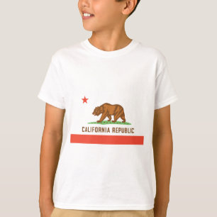 Camiseta Bandeira do Estado da Califórnia