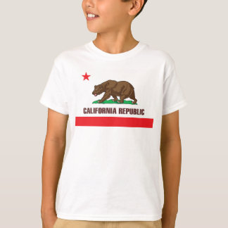 Camiseta Bandeira do Estado da Califórnia