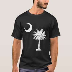 Camiseta Bandeira do Estado da Carolina do Sul Palmetto