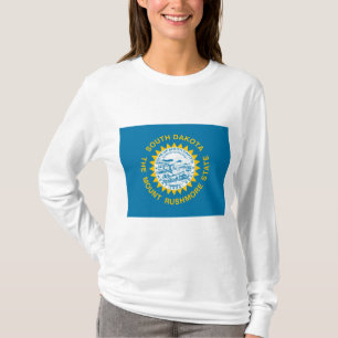 Camiseta Bandeira do Estado da Dakota do Sul