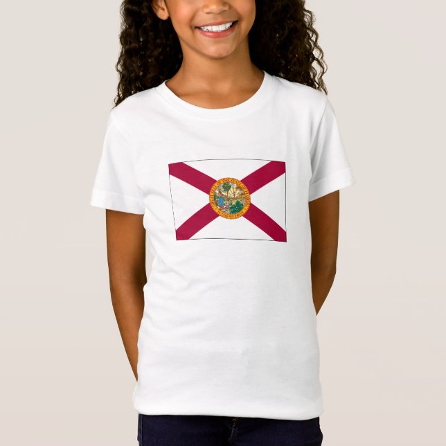 Camiseta Bandeira do Estado da Flórida (Frente)