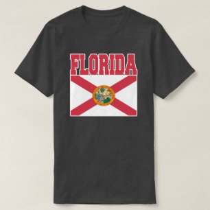 Camiseta Bandeira do Estado da Flórida T-Shirts