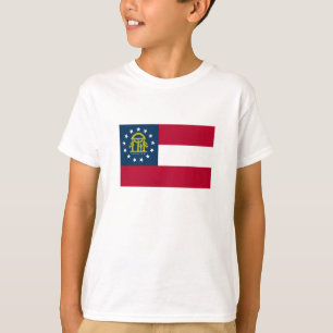 Camiseta Bandeira do Estado da Geórgia