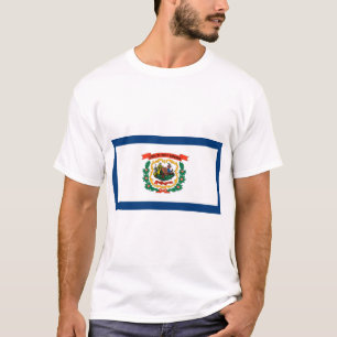 Camiseta Bandeira do Estado da Virgínia Ocidental