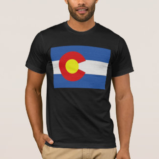 Camiseta Bandeira do estado de Colorado