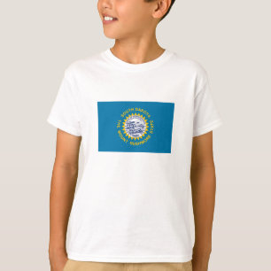 Camiseta Bandeira do Estado de Dakota do Sul