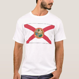 Camiseta Bandeira do estado de Florida