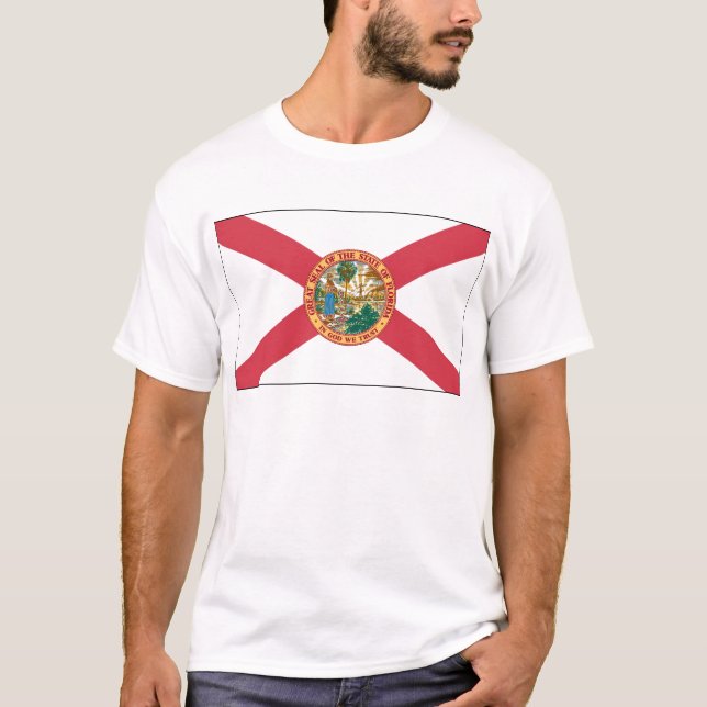 Camiseta Bandeira do estado de Florida (Frente)