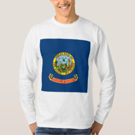 Camiseta Bandeira do Estado de Idaho
