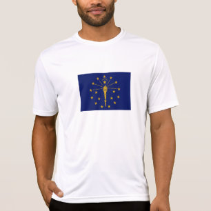 Camiseta Bandeira do estado de Indiana