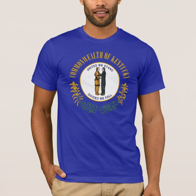 Camiseta Bandeira do estado de Kentucky (Frente)