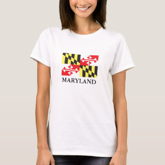 Camiseta Bandeira do Estado de Maryland