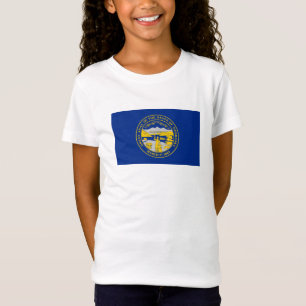 Camiseta Bandeira do Estado de Nebraska