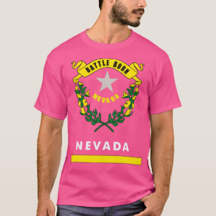 Camiseta Bandeira do Estado de Nevada