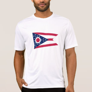 Camiseta Bandeira do Estado de Ohio