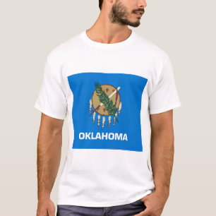 Camiseta Bandeira do Estado de Oklahoma