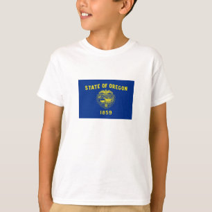 Camiseta Bandeira do Estado de Oregon