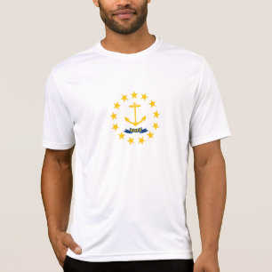 Camiseta Bandeira do Estado de Rhode Island