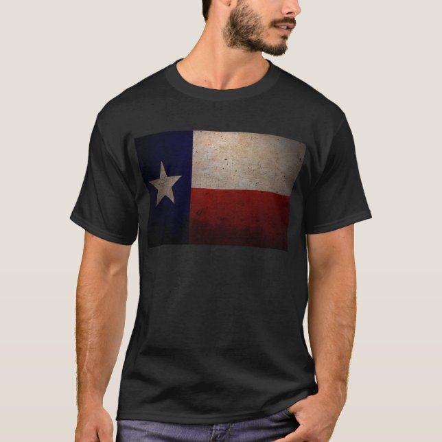 Camiseta Bandeira do estado de Texas (Frente)